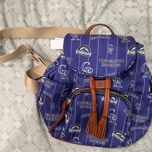 Dooney & Bourke Colorado Rockies backpack purse